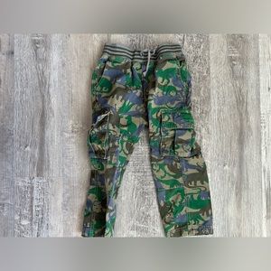 Hanna Andersson Green and Blue Camo Kids Pants